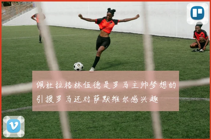 佩杜拉格林伍德是罗马主帅梦想的引援罗马还对萨默维尔感兴趣